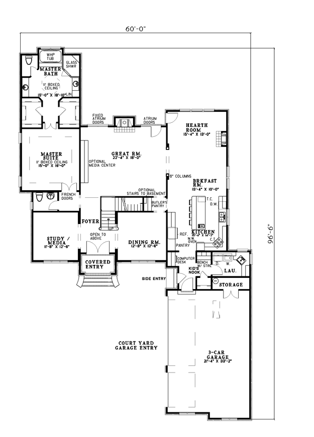 House Plans, Home Plans and floor plans from Ultimate Plans