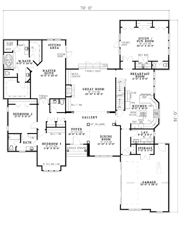 House Plans, Home Plans and floor plans from Ultimate Plans