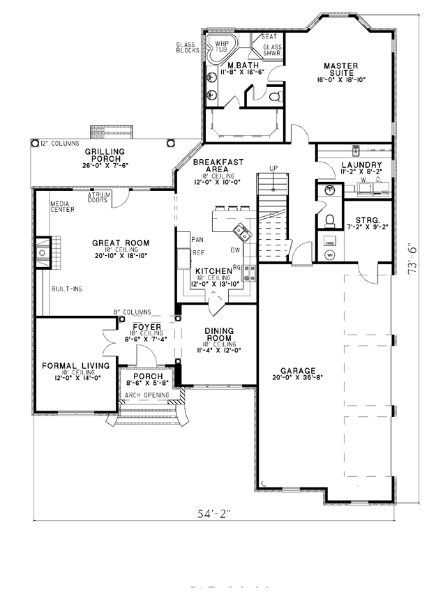 House Plans, Home Plans and floor plans from Ultimate Plans