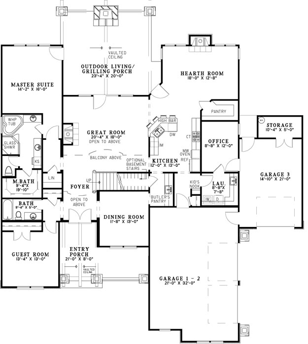 House Plans, Home Plans and floor plans from Ultimate Plans