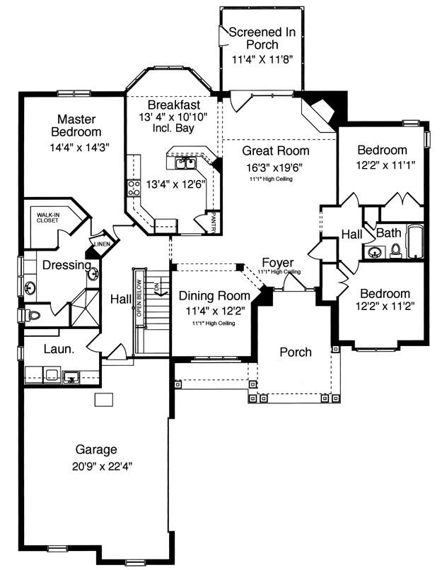 House Plans, Home Plans and floor plans from Ultimate Plans