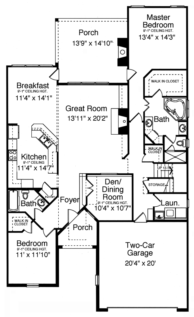 House Plans, Home Plans and floor plans from Ultimate Plans