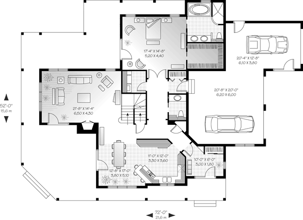 House Plans, Home Plans and floor plans from Ultimate Plans