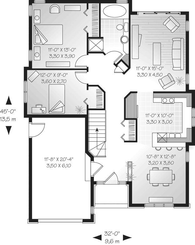 House Plans, Home Plans and floor plans from Ultimate Plans