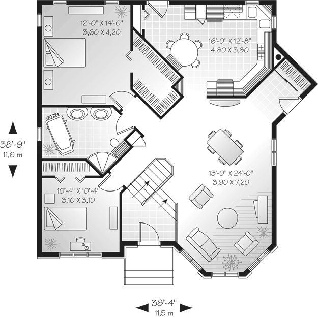 House Plans, Home Plans and floor plans from Ultimate Plans