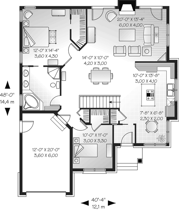 House Plans, Home Plans and floor plans from Ultimate Plans