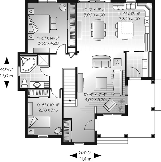 House Plans, Home Plans and floor plans from Ultimate Plans