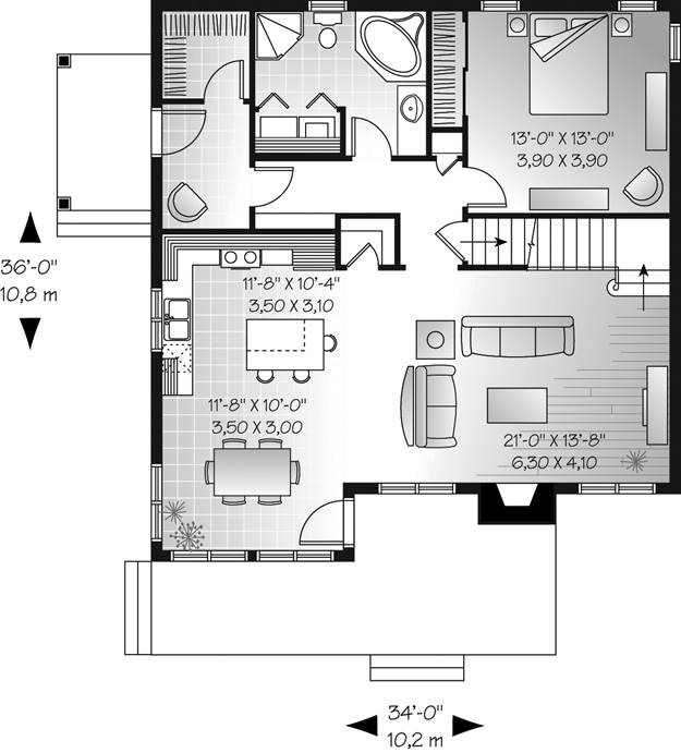 House Plans, Home Plans and floor plans from Ultimate Plans