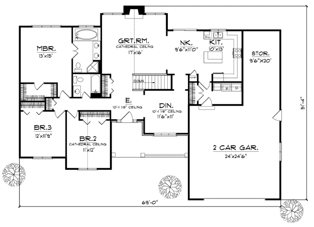 House Plans, Home Plans and floor plans from Ultimate Plans