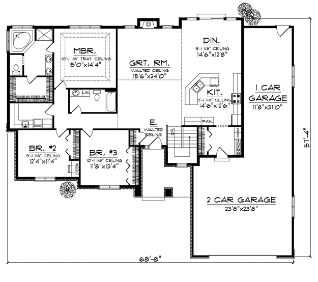 House Plans, Home Plans and floor plans from Ultimate Plans