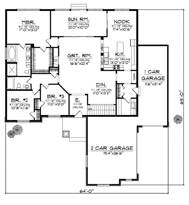 House Plans, Home Plans and floor plans from Ultimate Plans