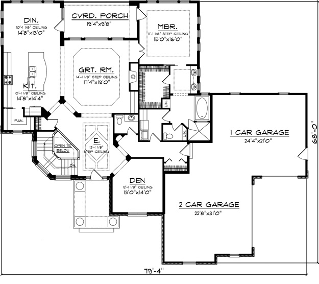 House Plans, Home Plans and floor plans from Ultimate Plans