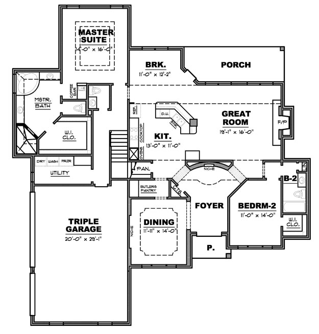 House Plans, Home Plans and floor plans from Ultimate Plans