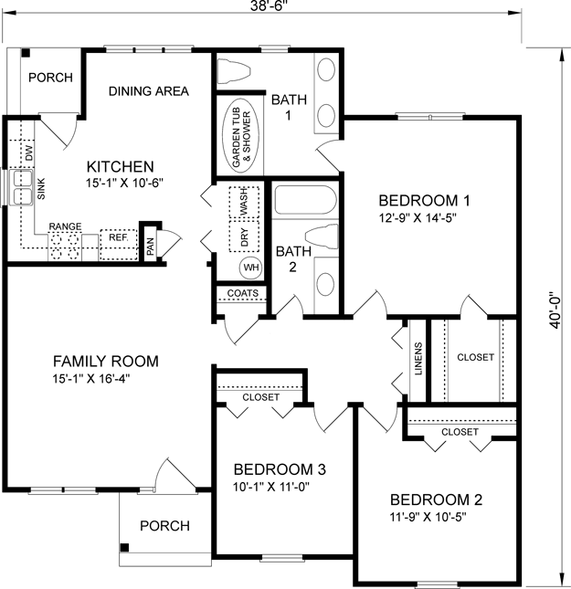 House Plans, Home Plans and floor plans from Ultimate Plans