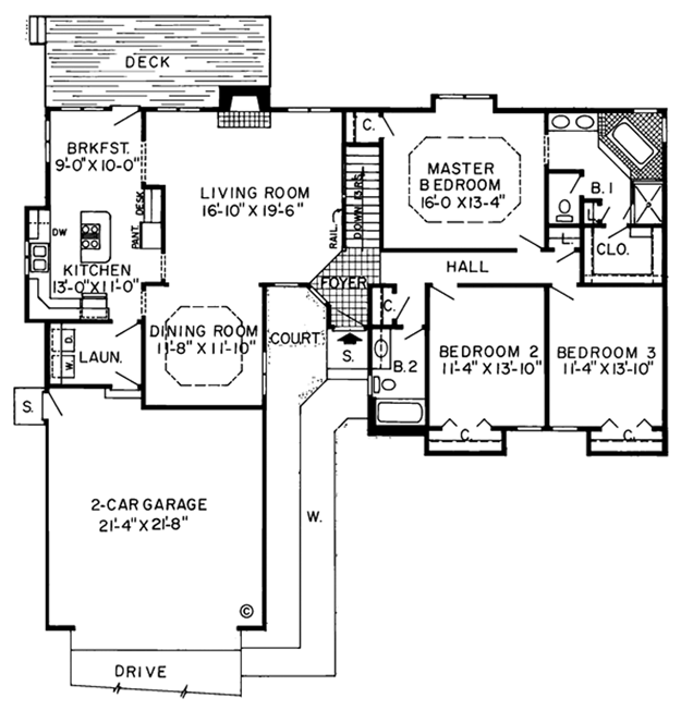 House Plans, Home Plans and floor plans from Ultimate Plans