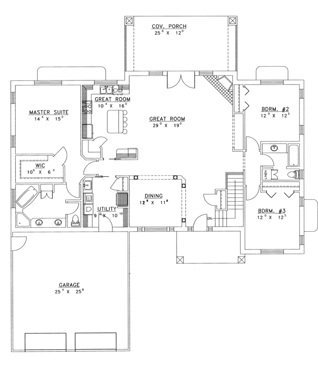 House Plans, Home Plans and floor plans from Ultimate Plans