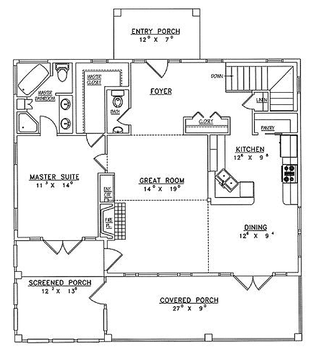 House Plans, Home Plans and floor plans from Ultimate Plans