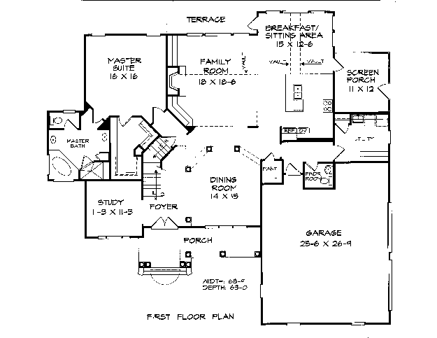 House Plans, Home Plans and floor plans from Ultimate Plans