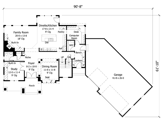 House Plans, Home Plans and floor plans from Ultimate Plans