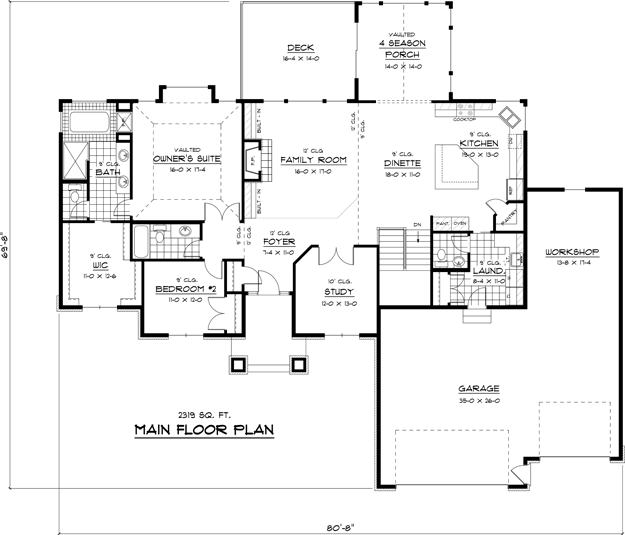 House Plans, Home Plans and floor plans from Ultimate Plans