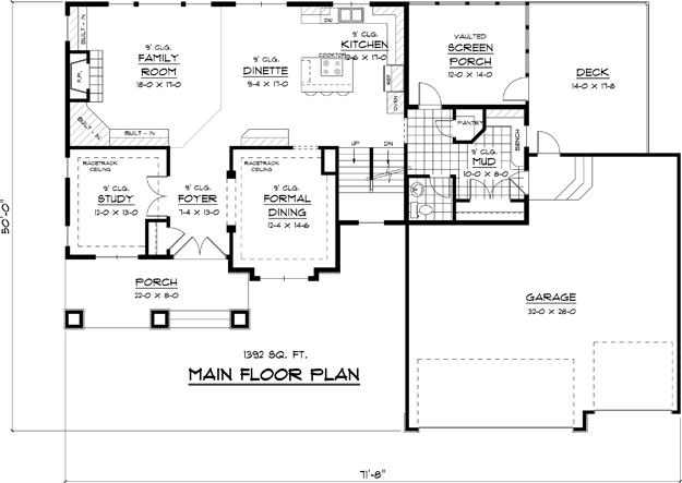 House Plans, Home Plans and floor plans from Ultimate Plans