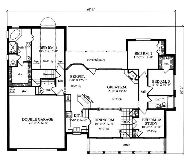 House Plans, Home Plans and floor plans from Ultimate Plans