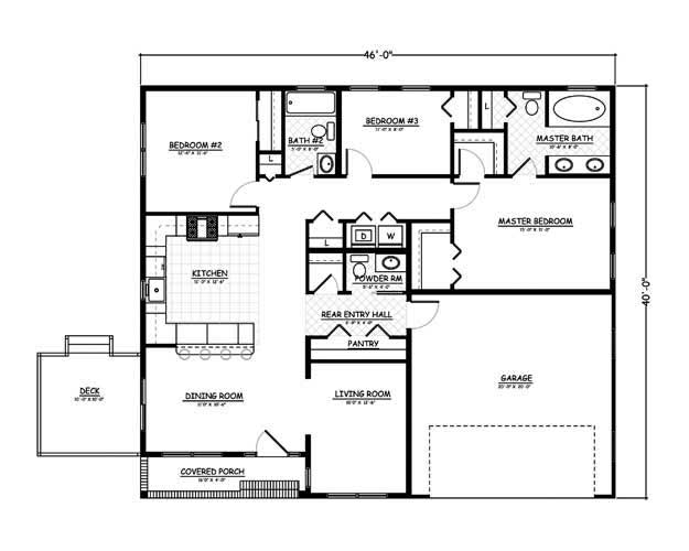 House Plans, Home Plans and floor plans from Ultimate Plans